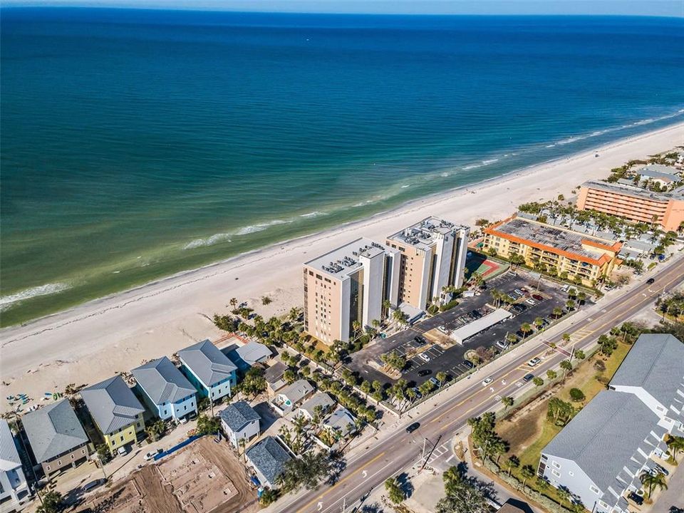 Aerial View of 820 Gulf Blvd Indian Rocks Beach