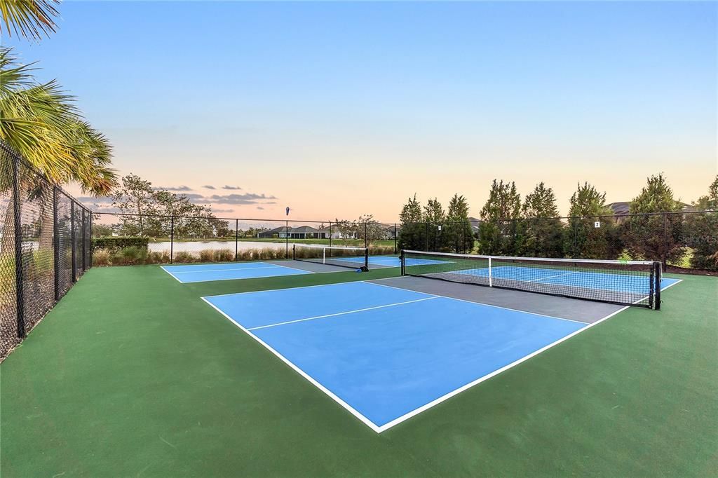 Pickleball courts