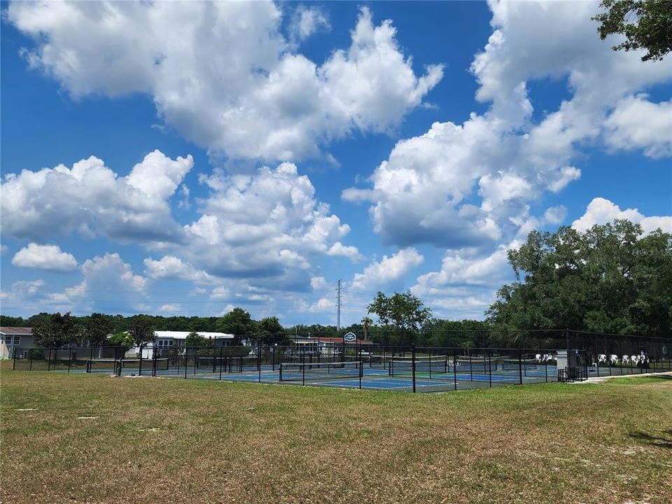 Tennis & Pickel ball.