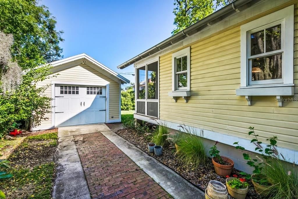 Garage and Driveway