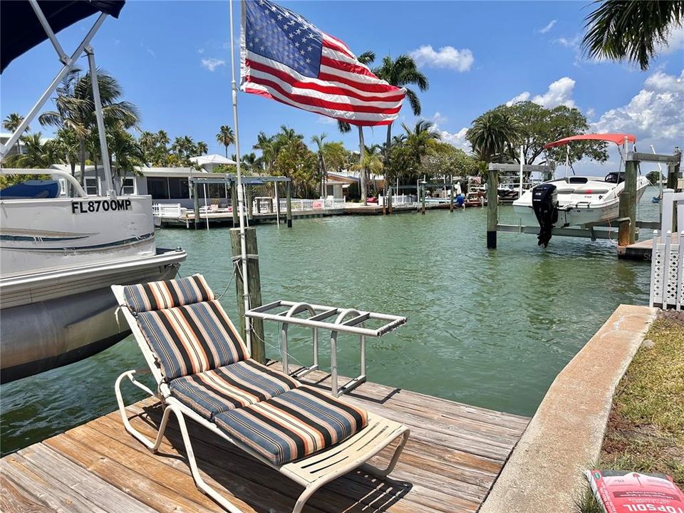 Nice dock to sunbath