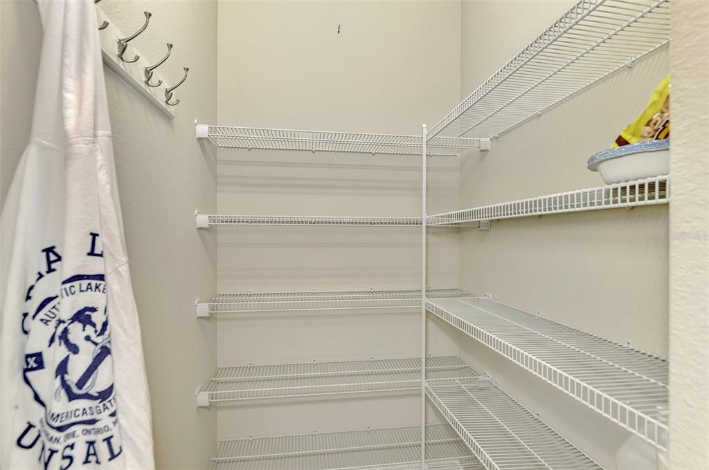 Large walk-in pantry