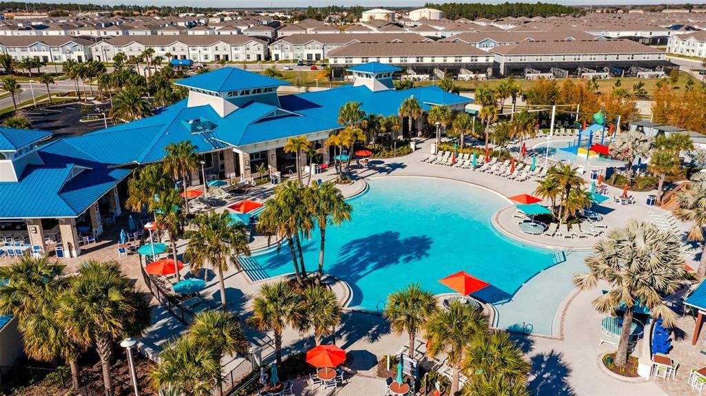 Resort Style Pool and Clubhouse