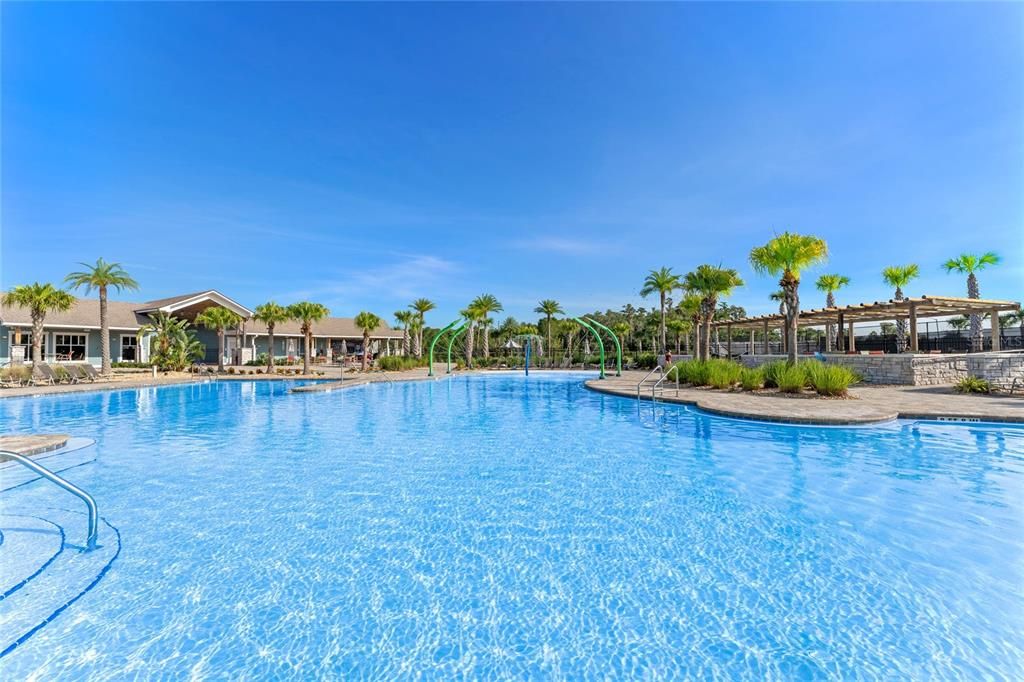 Clubhouse 1 Resort pool with view of pool and covered seating