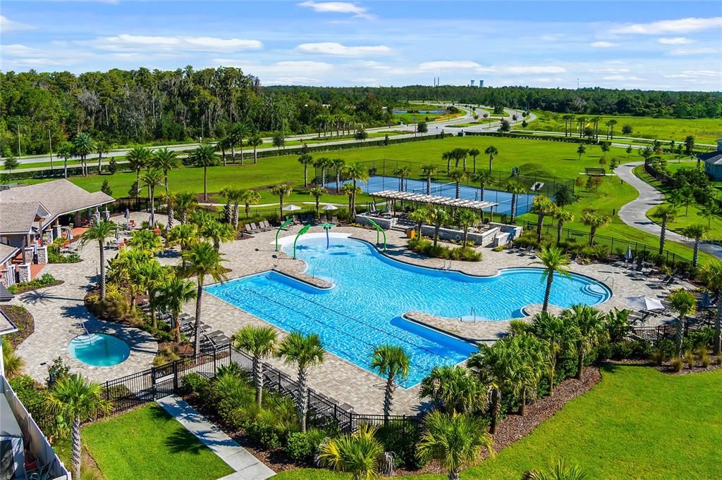 Clubhouse 1 and Resort Pool