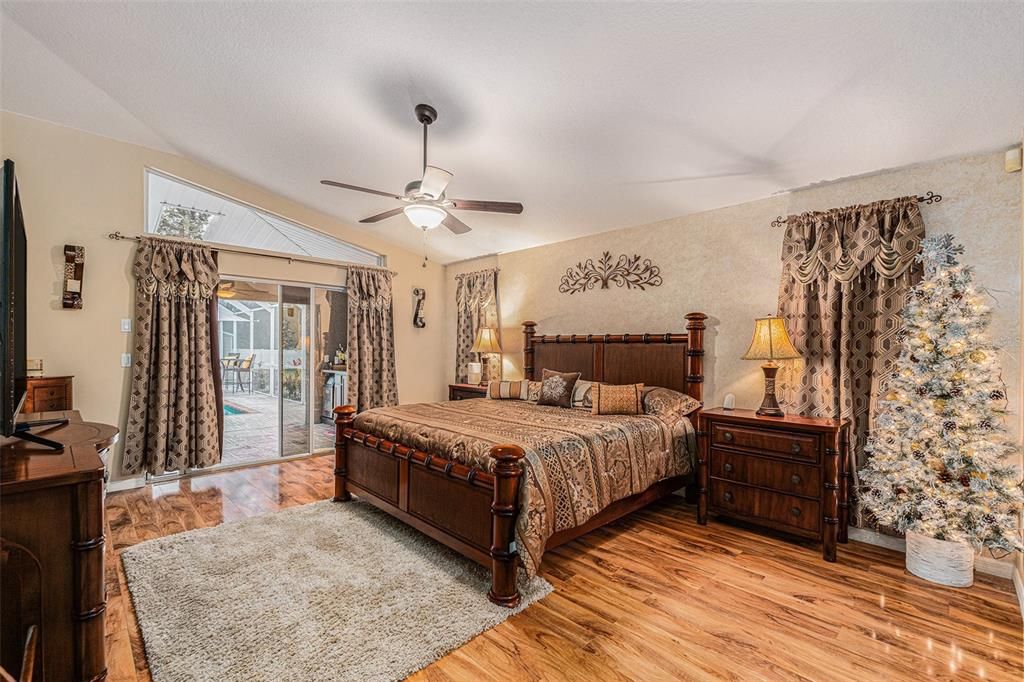 Primary Bed Room with His and Hers Closets