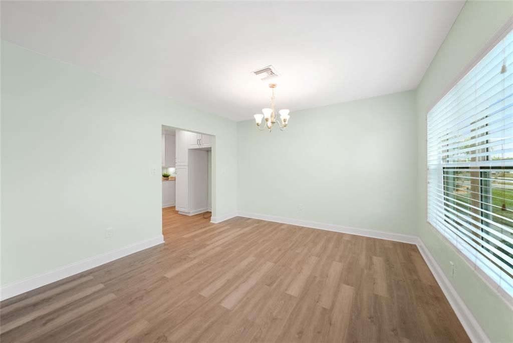 Dining Area - Open to the Living Room