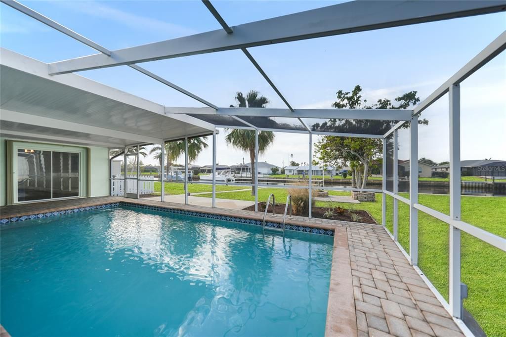 Large, Paver Lanai, Heated Pool