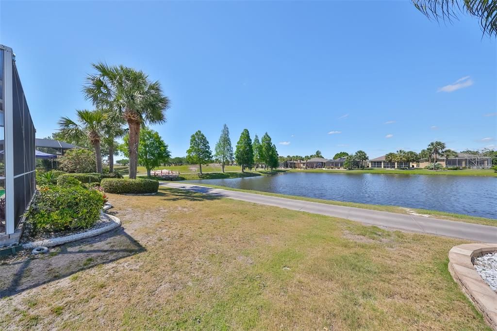 Rear Yard Pond View