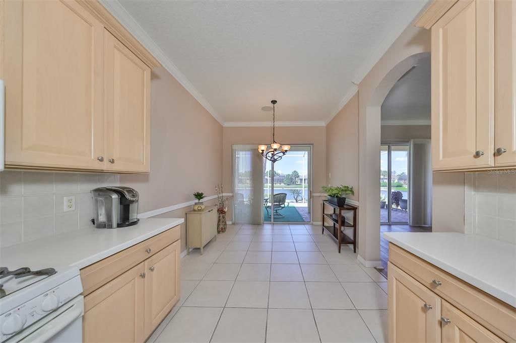 Kitchen w/Dinette View