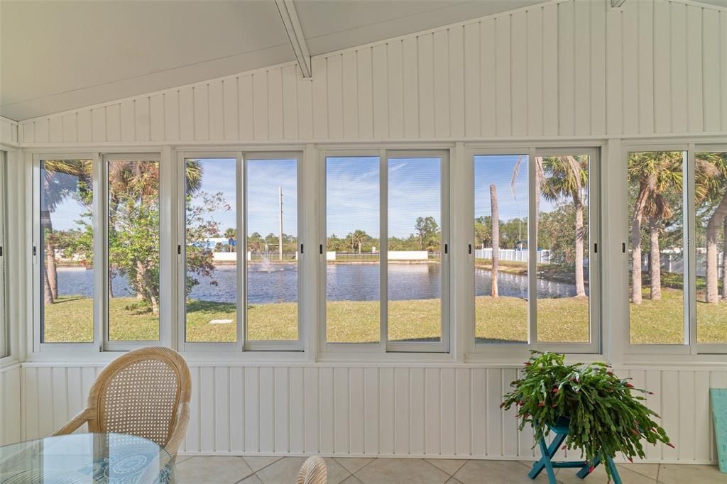 New Florida room! No expensive spared. Insulation and new sliding windows.