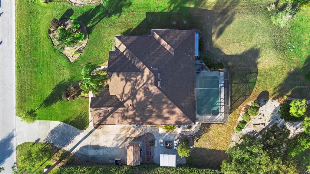 Overhead view of your new home.