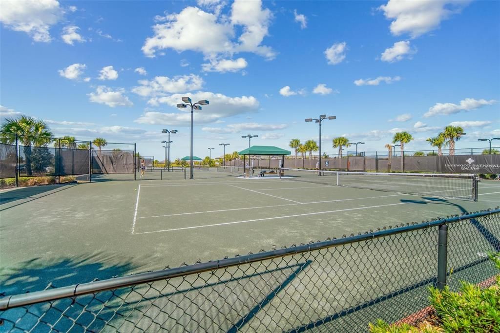 Lighted Tennis Courts