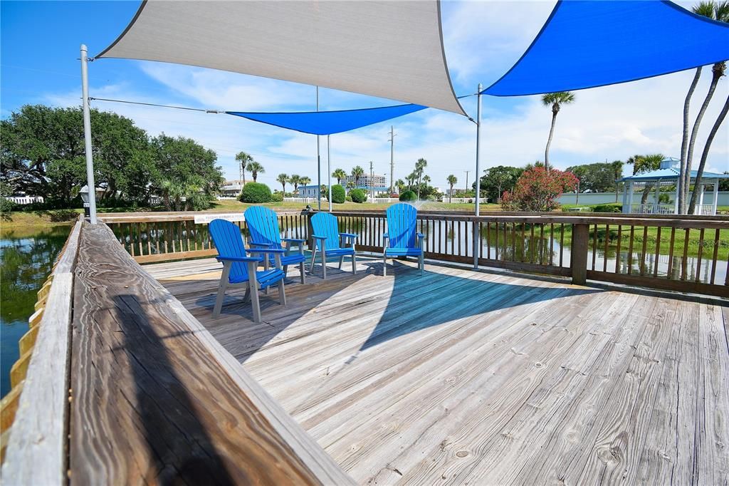 Deck Overlooking Lake