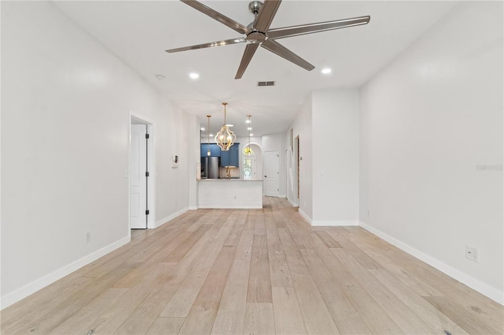 Dining Area & Living Room