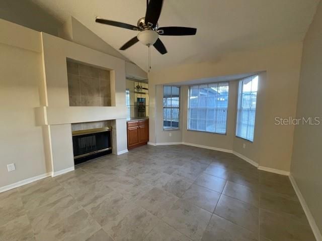 Living Room w/ Fireplace