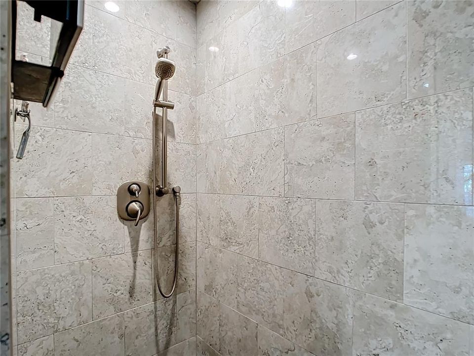 Primary bathroom steam shower