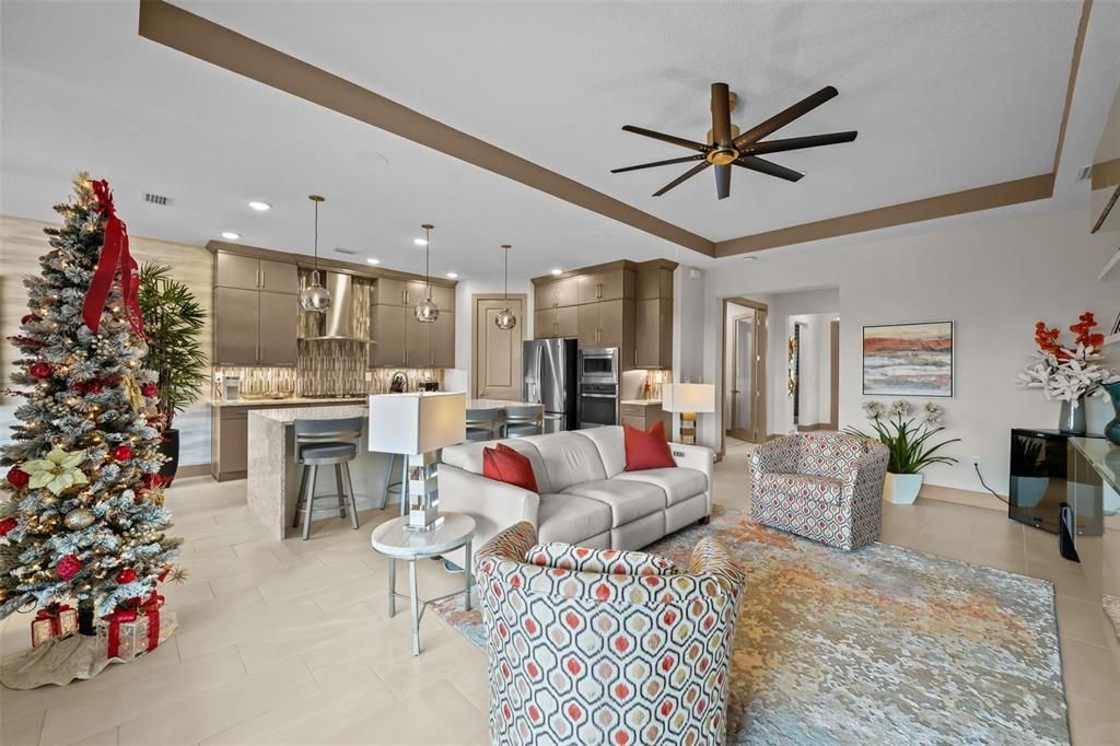 Family Room/Kitchen View