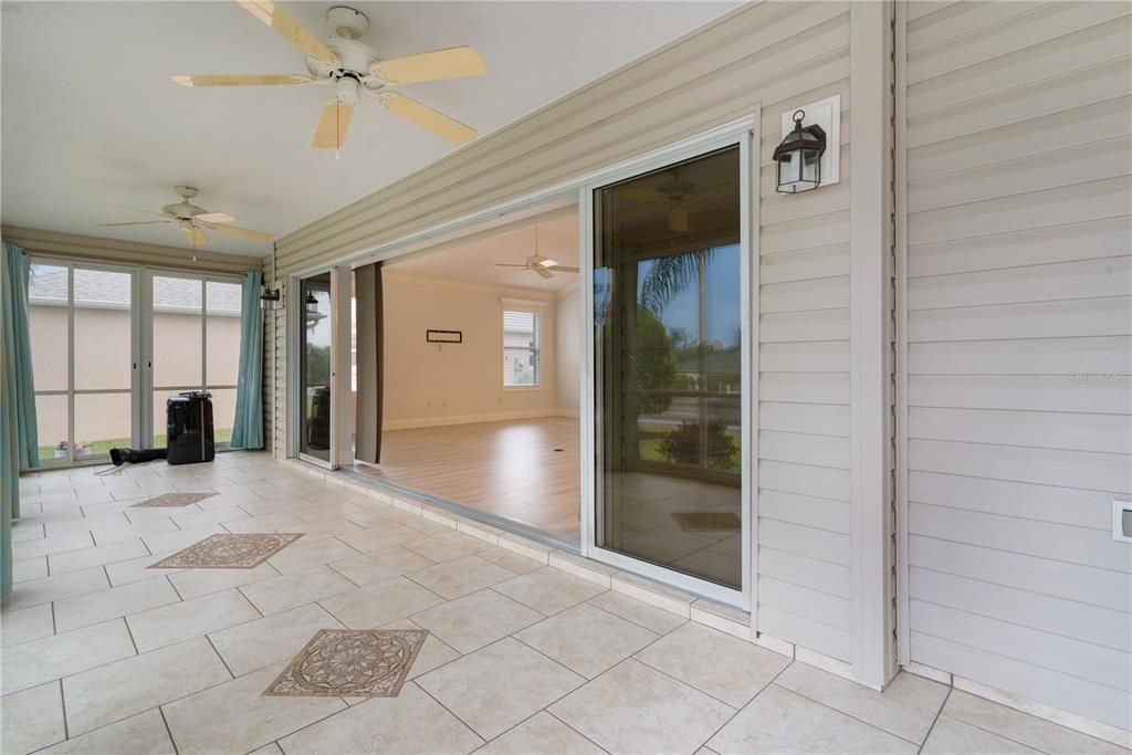 REAR LANAI WITH FLOOR AIR CONDITIONER