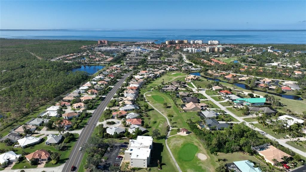 Burnt Store Marina Area View