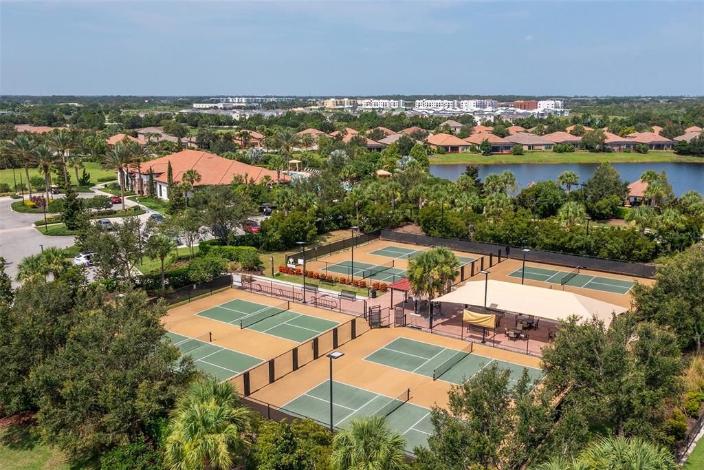 Pickleball courts