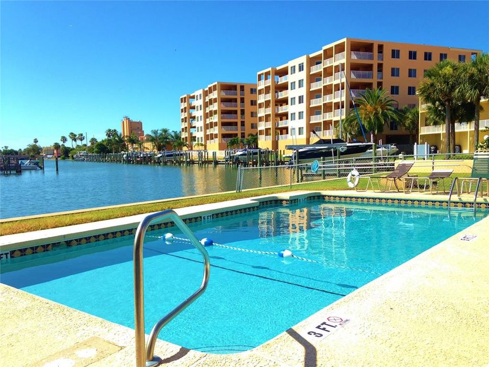 Pool Located on the water