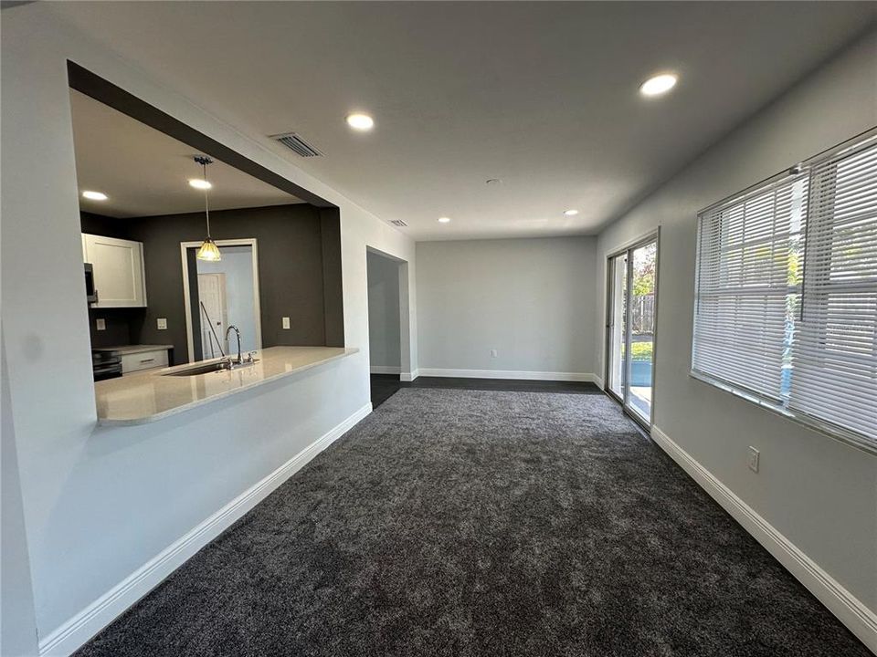 Large dining area