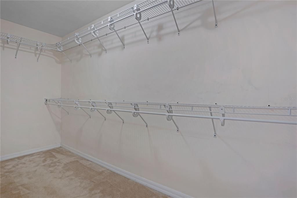 Primary bedroom closet