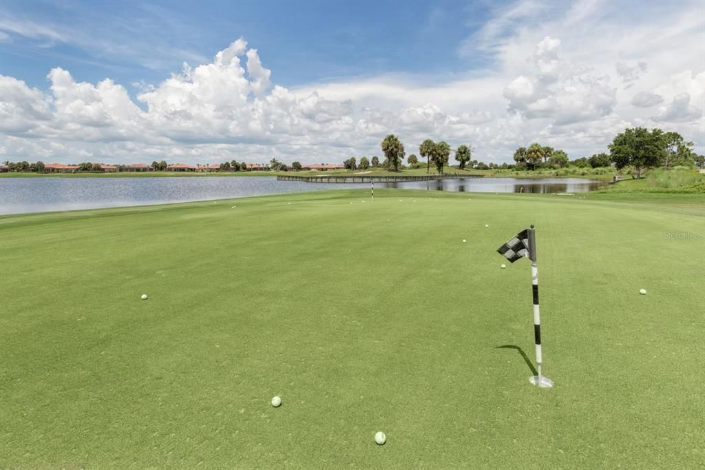 Practice Putting Green