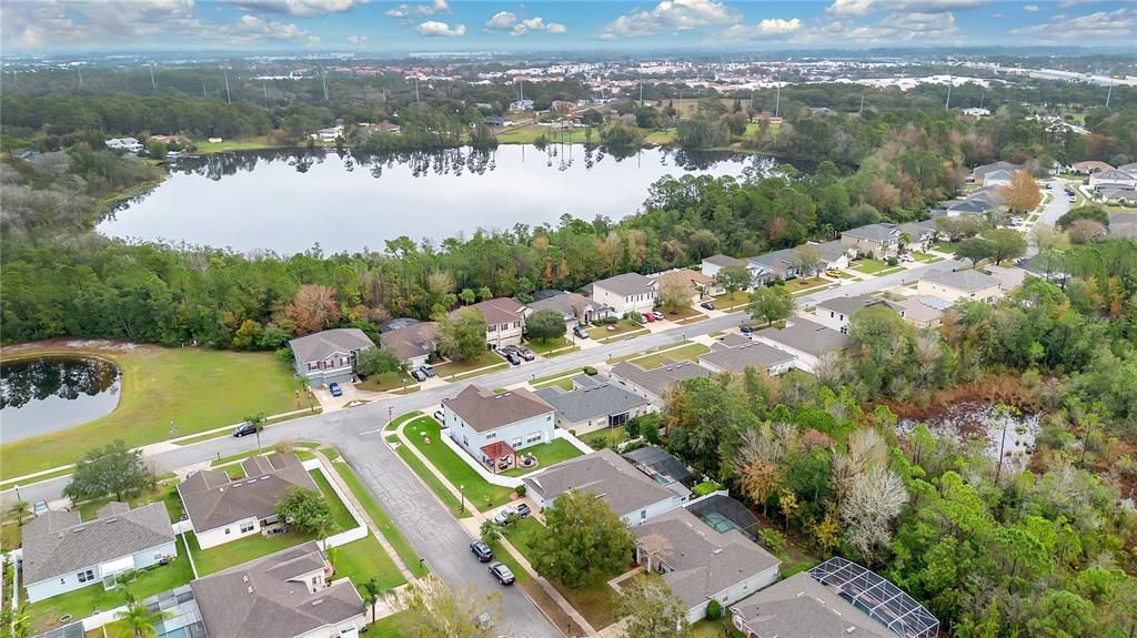 Aerial View of Lake Kehoe