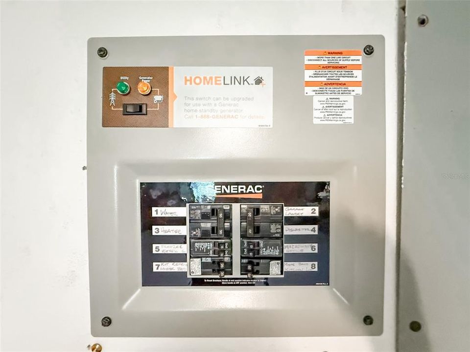 Generac 8 Circuit Generator Transfer Switch