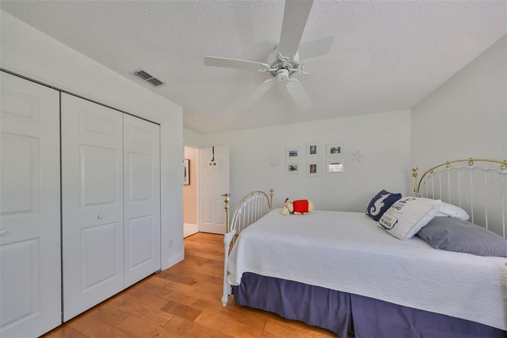 Second Guest Room Honed Engineered Hardwood Flooring