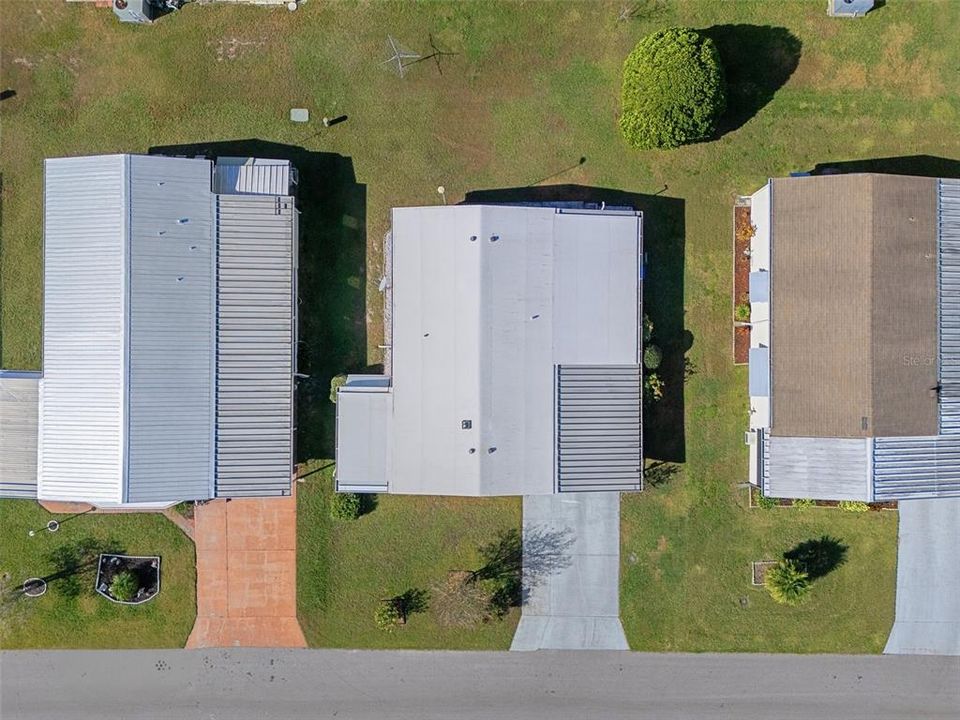 aerial house view