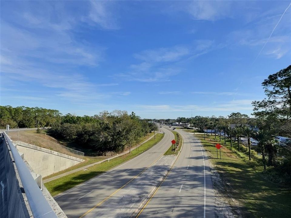 From SR 100 W Overpass