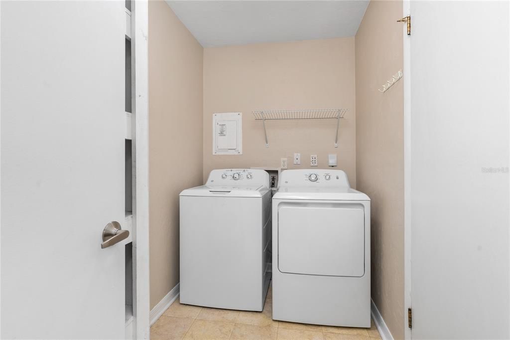 Inside Laundry room