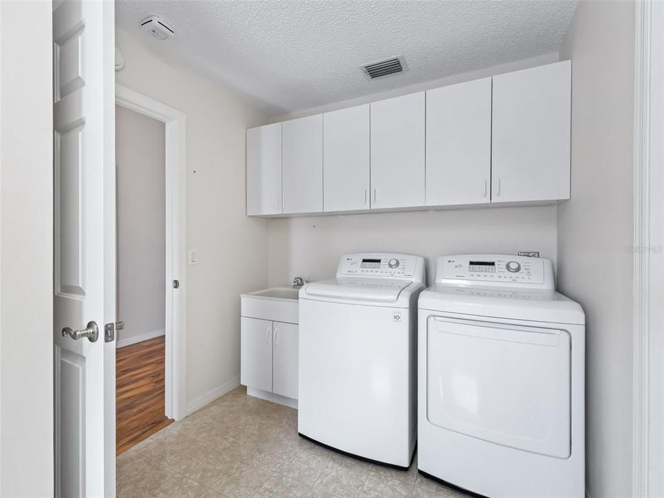 Indoor Laundry Room