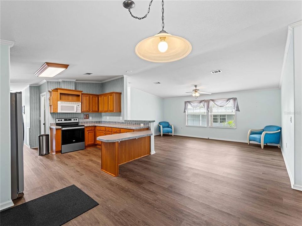 Kitchen/living room