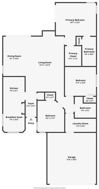 For Sale: $354,900 (3 beds, 2 baths, 1405 Square Feet)