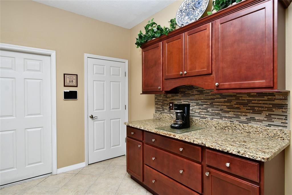 Pantry and plenty of counter space