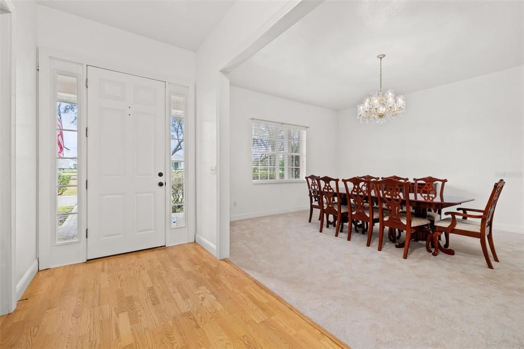 Front Entry/Dining Room