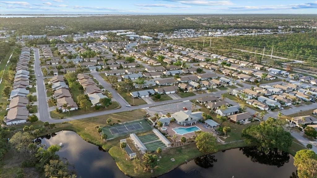 Aerial View of neighborhood