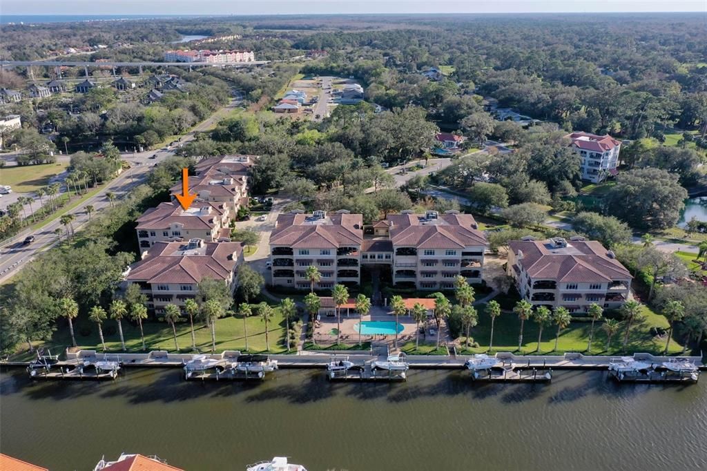 Gated waterfront community with access to Intracoastal.