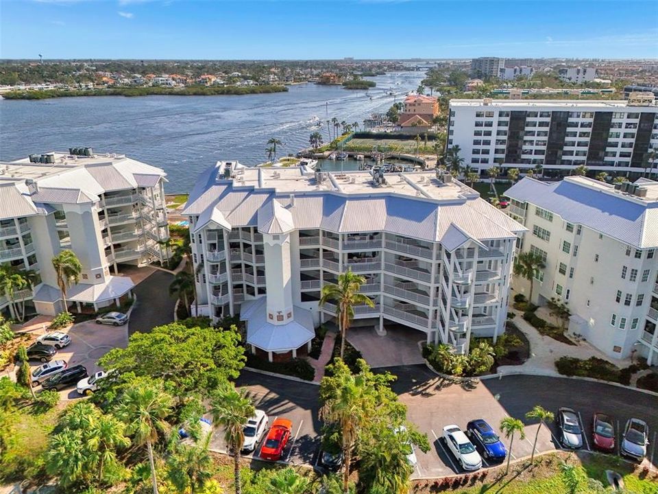 A waterfront community with direct access to the intracoastal.