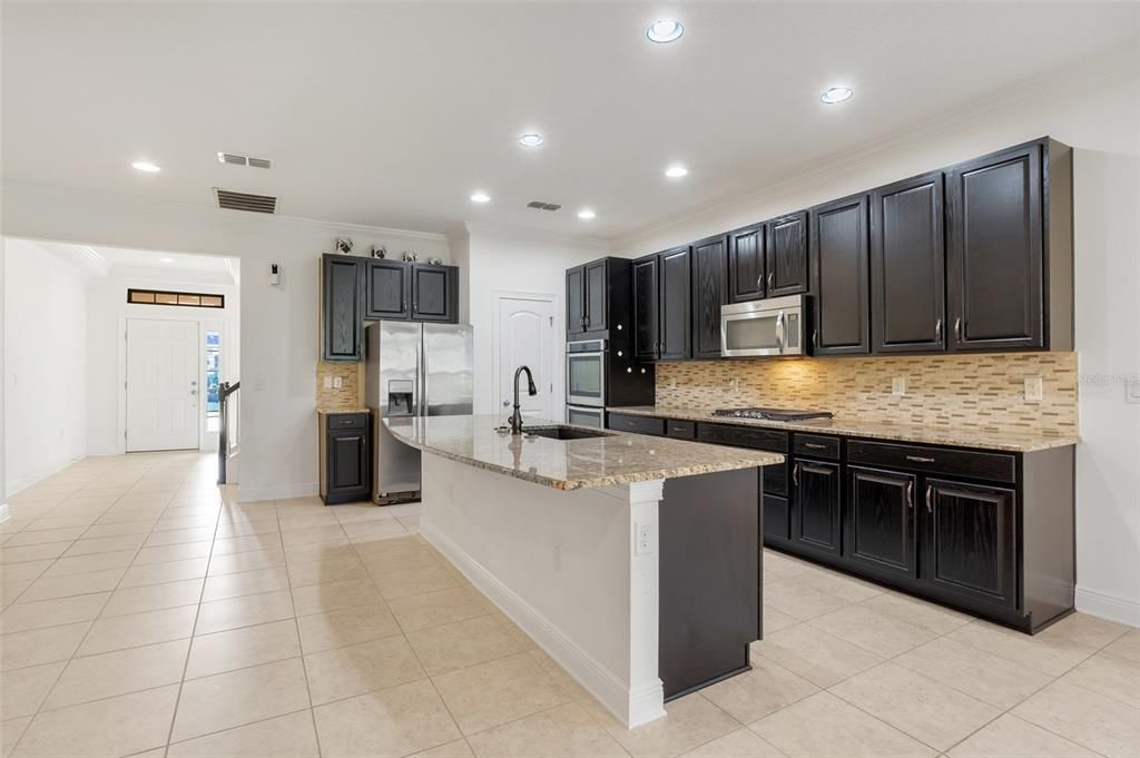 Kitchen View to the Foyer