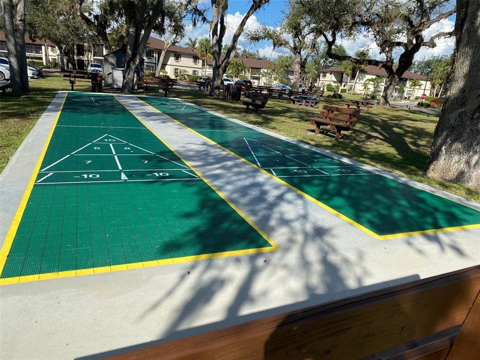 Play shuffleboard.  Just one of the amenities