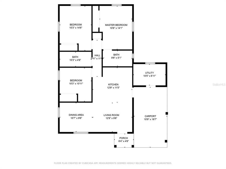 На продажу: $329,999 (3 спален, 2 ванн, 1050 Квадратных фут)