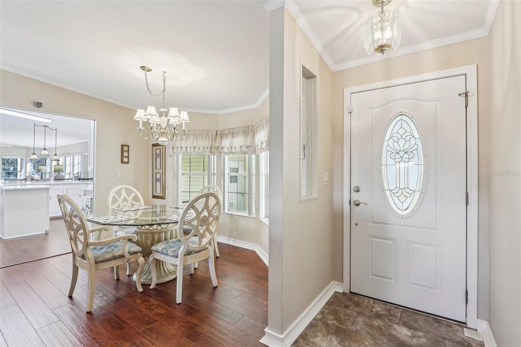 Dining Area front entry