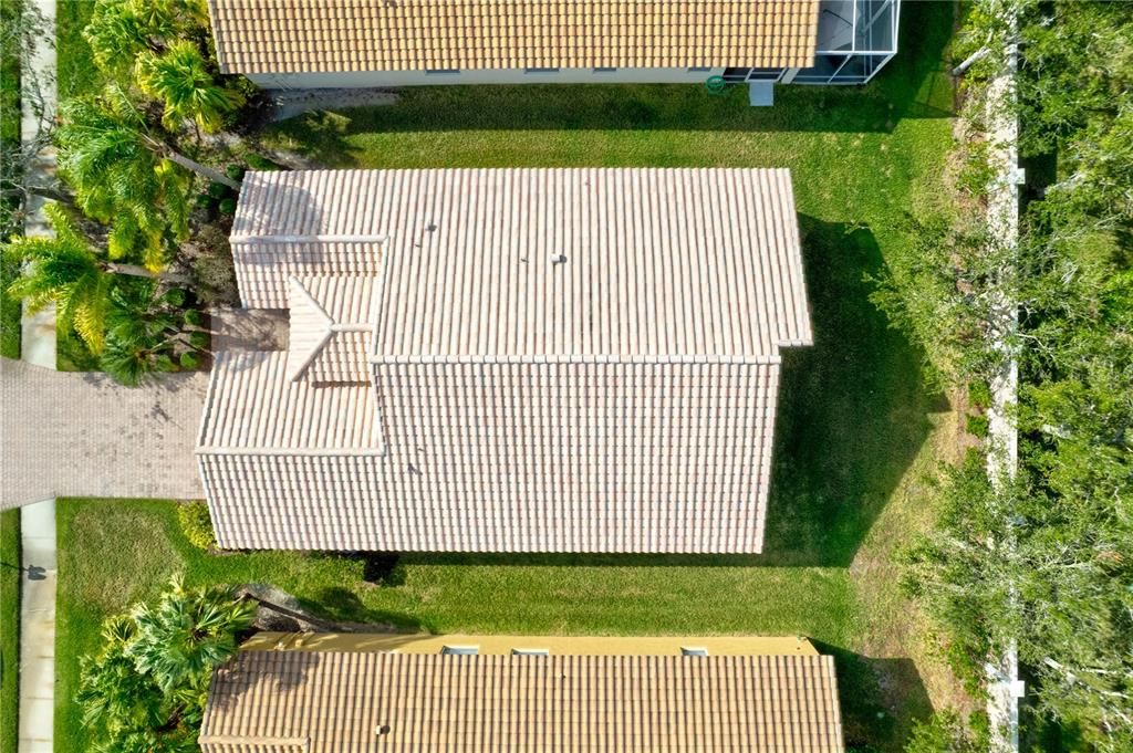 Aerial above home