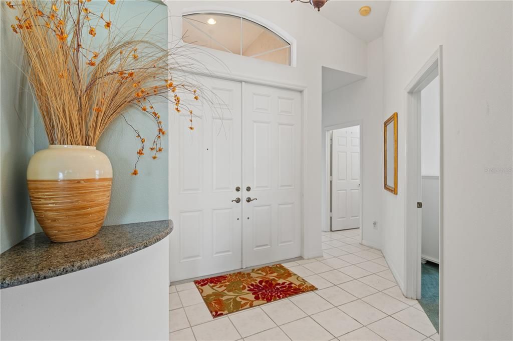 Entry way into Living room