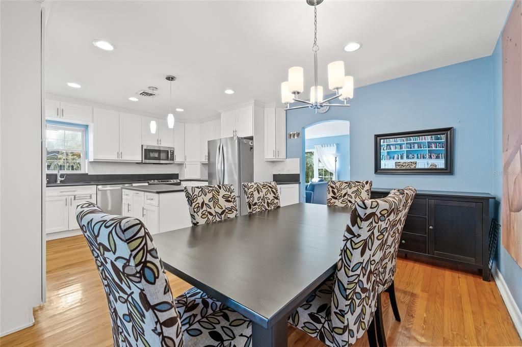 Updated Kitchen into Dining Space